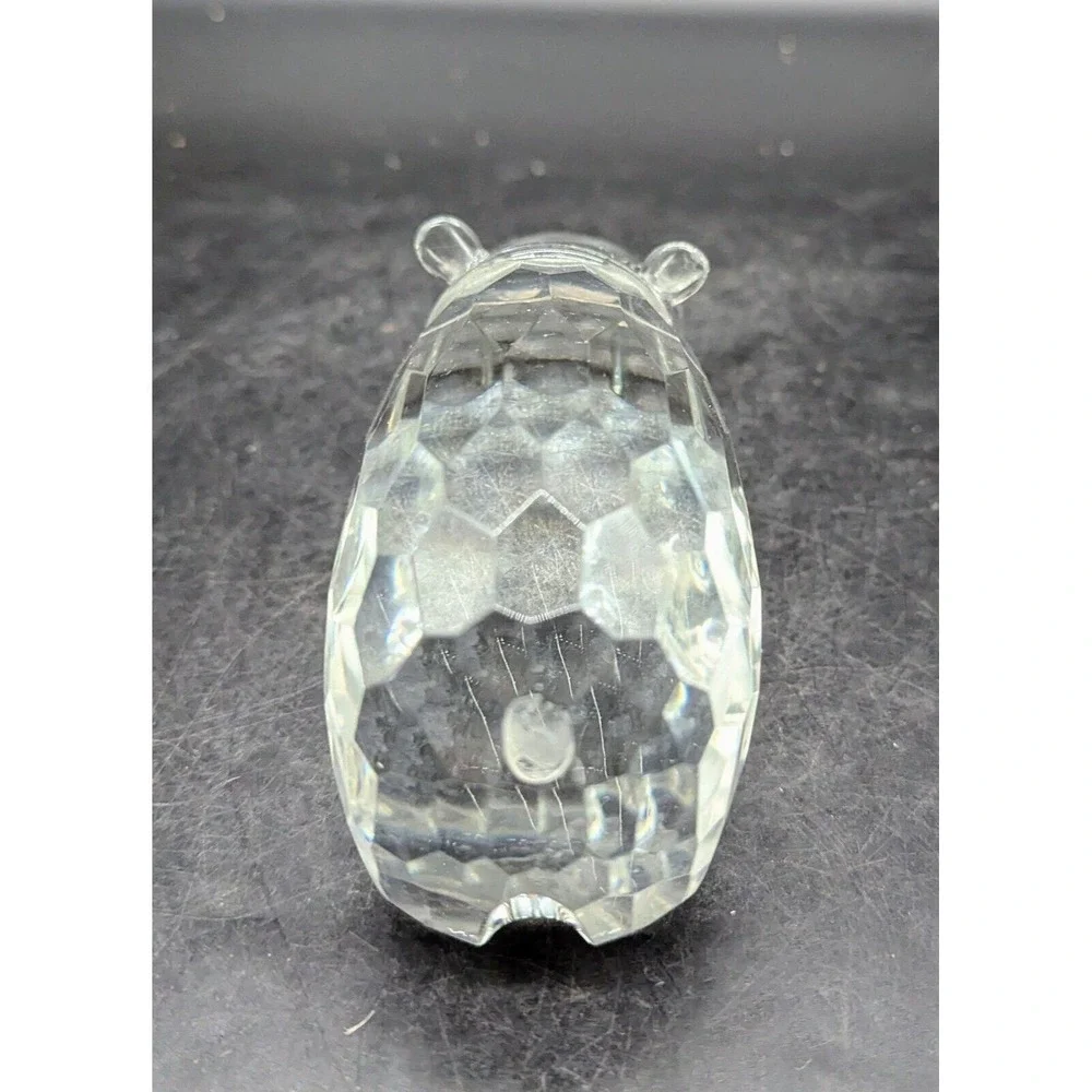 Vintage Shannon Crystal‎ Designs Of Ireland Hippopotamus Hippo Figurine 5.5